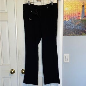 Ann Taylor Black Flare Pants